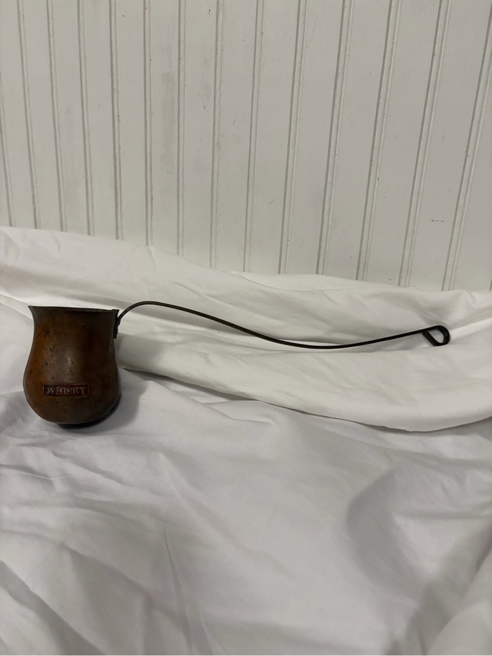 Antique Copper Whiskey Ladle Spoon wall decor